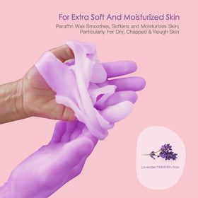 EASYINBEAUTY hands beside foot covers to show scale and included protective accessories benefit