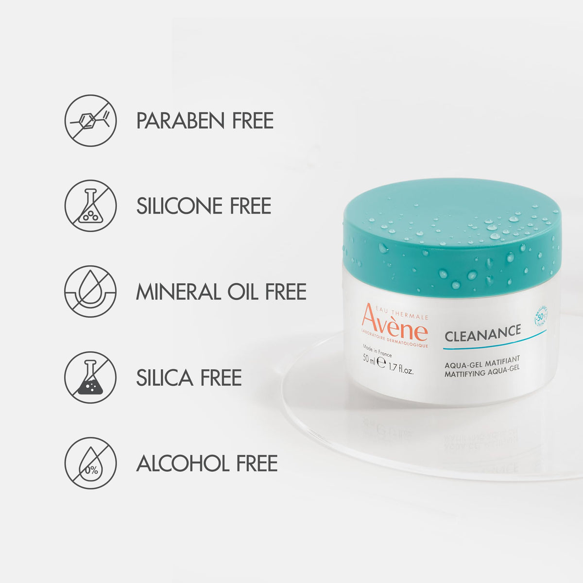Eau Thermale Avène placed on bathroom shelf showing easy addition to skincare routine benefit