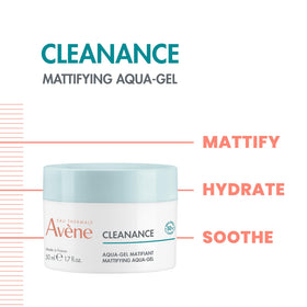 Eau Thermale Avène close-up of gel texture illustrating lightweight absorption benefit