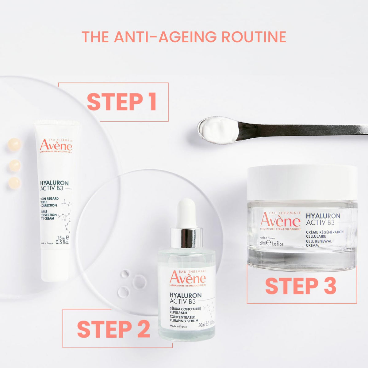 Eau Thermale Avène ingredient label view highlighting natural-origin content