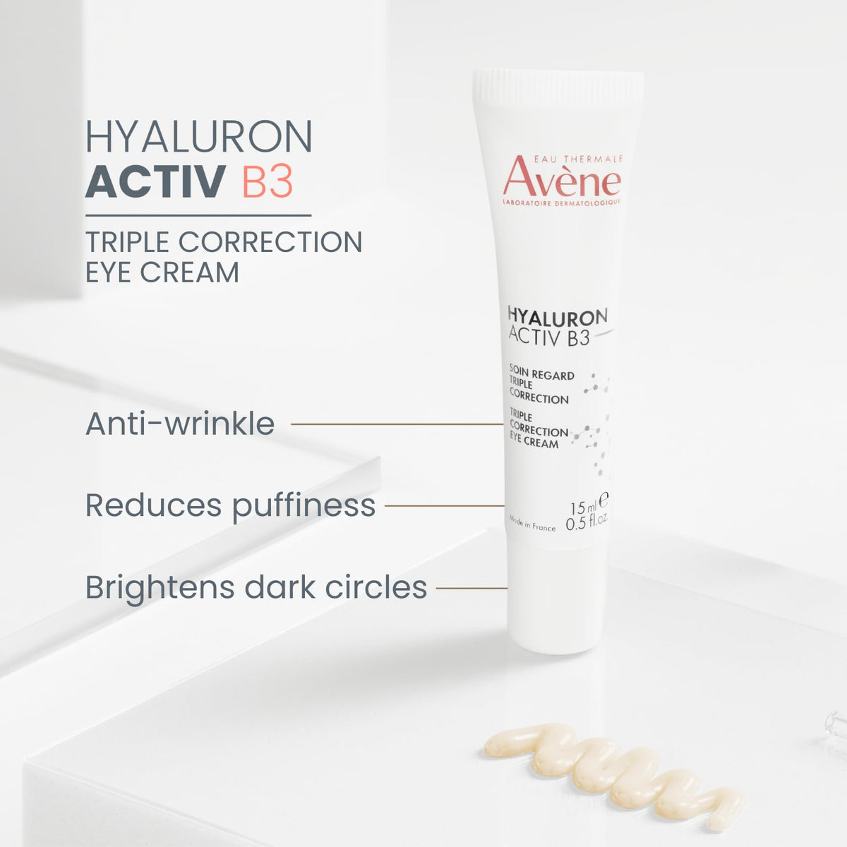 Eau Thermale Avène silky gel texture close-up illustrating fast absorption