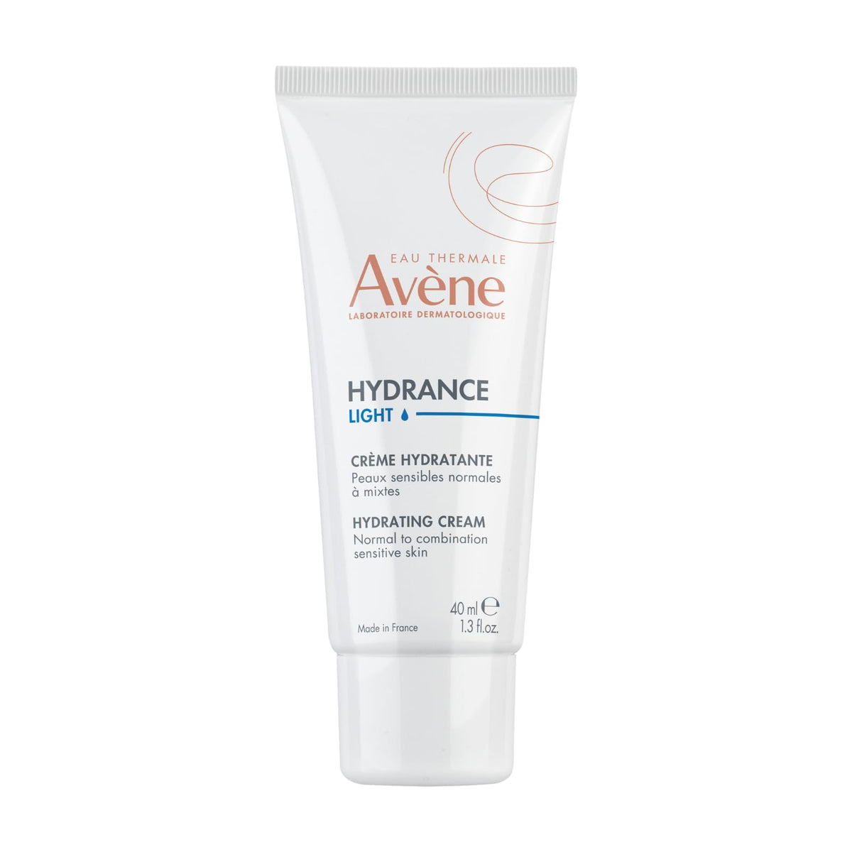Eau Thermale Avène front packaging showing lightweight cream benefits