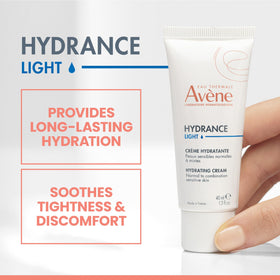 Eau Thermale Avène open cap showing emulsion texture and quick absorption
