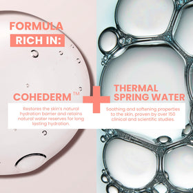 Eau Thermale Avène jar in hand demonstrating travel-friendly size