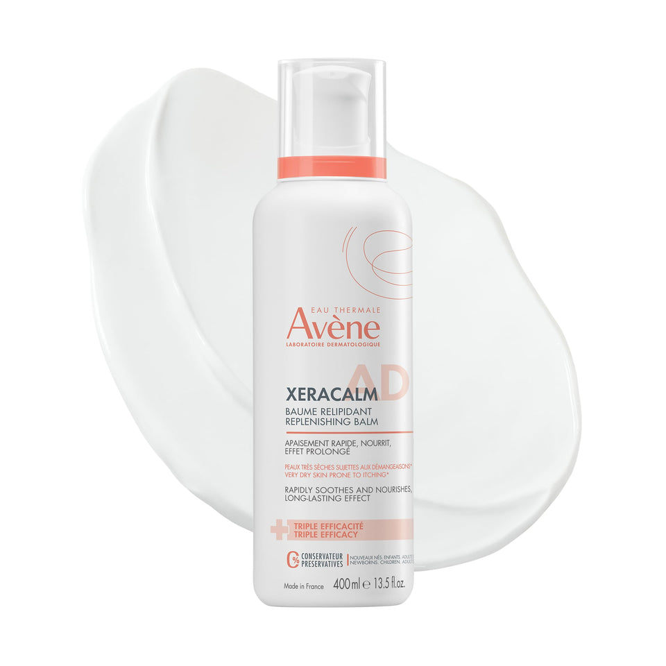 Eau Thermale Avène front packaging showing 400ml bottle and benefits