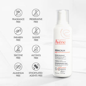 Eau Thermale Avène size comparison in hand showing 200ml travel-friendly volume