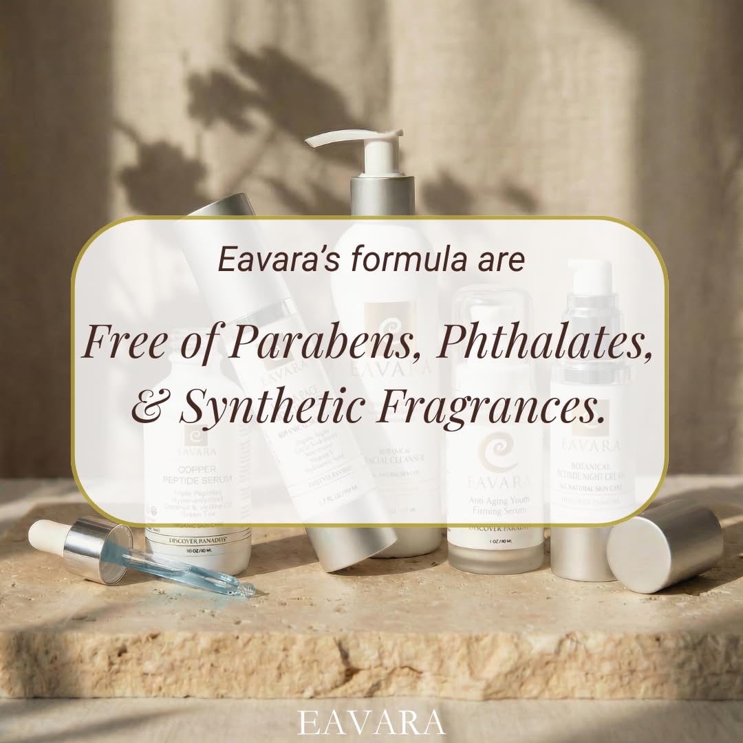 Eavara splash before-and-after cleanse image showing clearer, refreshed skin look