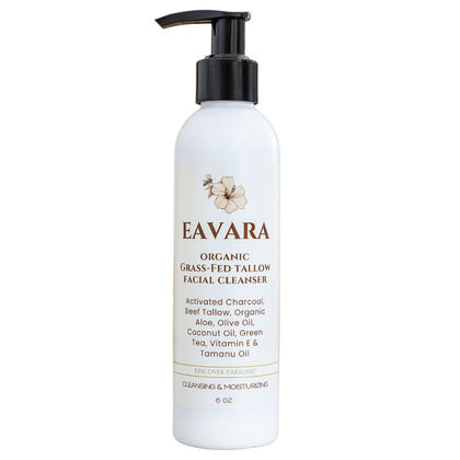 Eavara front packaging 6oz pump showing brand and clean design for easy use