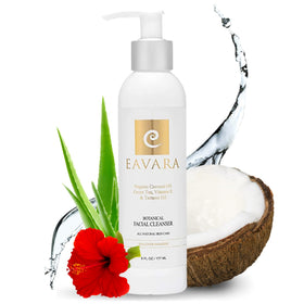 Eavara front packaging showing cleanser and moisturizing benefit