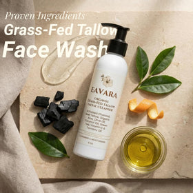 Eavara texture close-up foamy lather demonstrating gentle effective cleanse