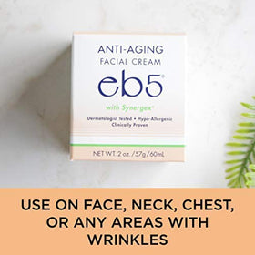 eb5 cream texture close-up highlighting smooth hydration benefit