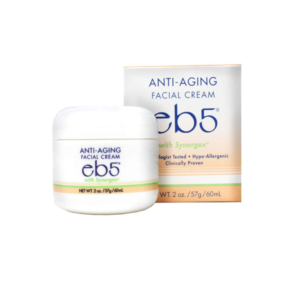 eb5 jar front packaging showing brand and compact 2 oz benefit