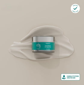 eb5 on bathroom vanity as part of daily skincare routine for gentle care