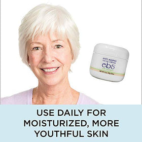 eb5 jar on bathroom vanity lifestyle shot illustrating daily routine benefit