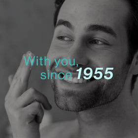 eb5 in men’s grooming scene illustrating routine and visible smoothing