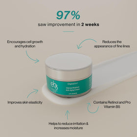 eb5 product label ingredients panel highlighting vitamins A E B5