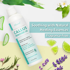 Ebanel cream massaged into foot to illustrate deep hydration and repair