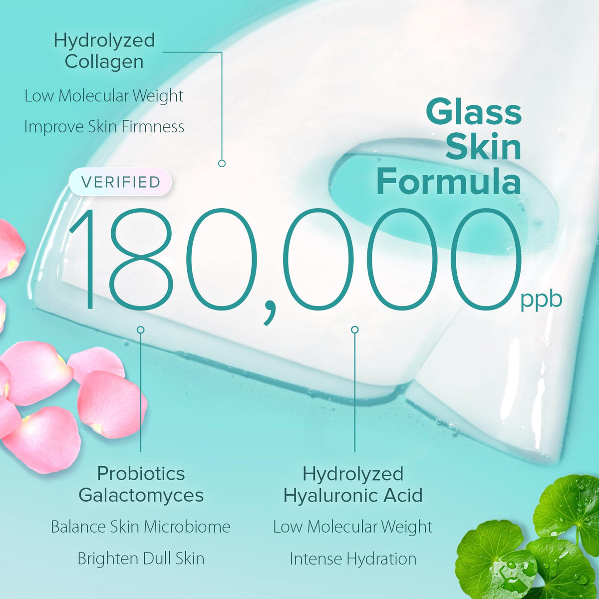 Ebanel essence droplet detail showing concentrated ampoule for visible skincare results