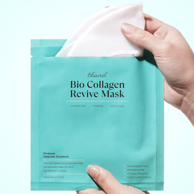 Ebanel spa-style scene with candles and mask conveying relaxing, cooling treatment benefit