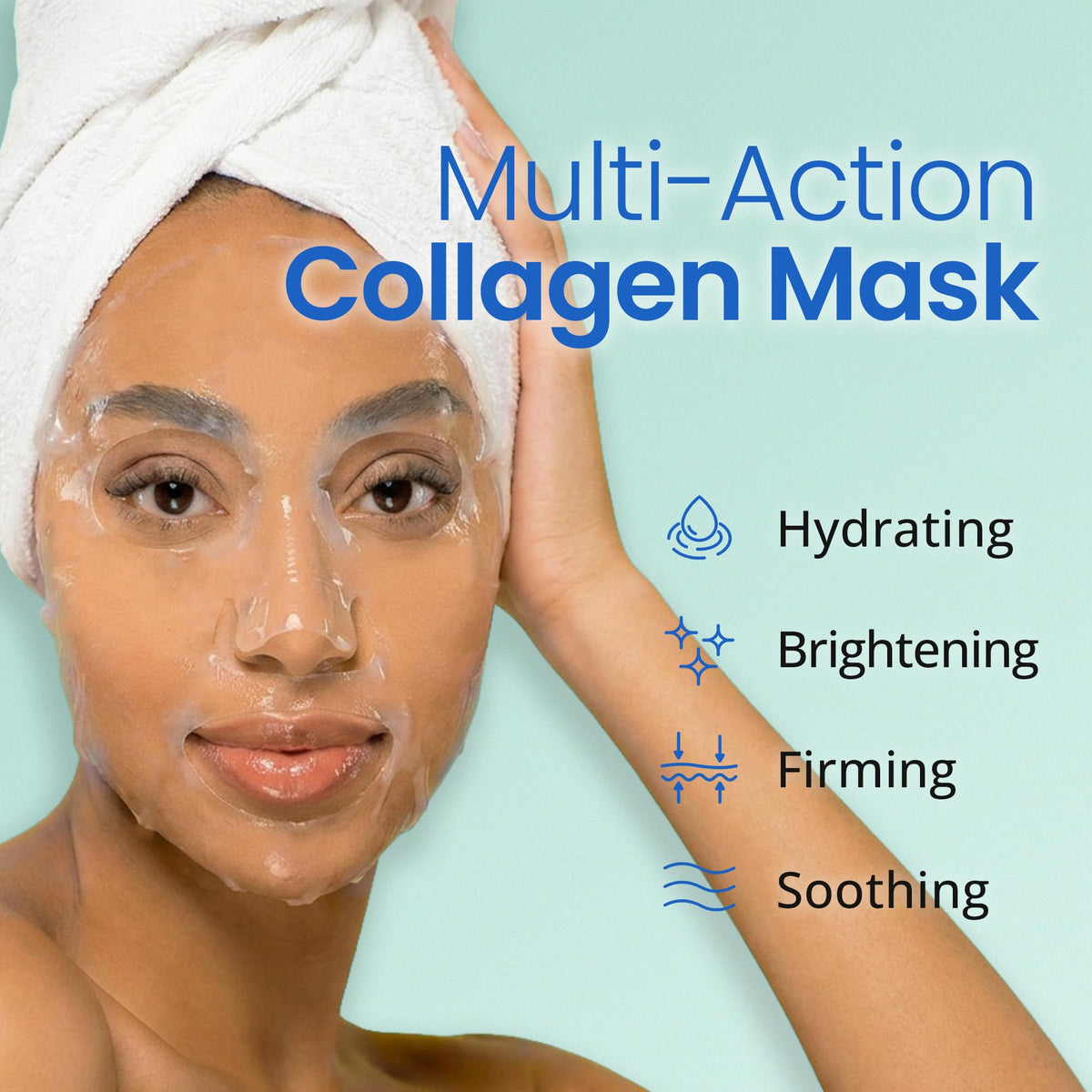 Ebanel hydrogel texture close-up demonstrating concentrated essence absorption