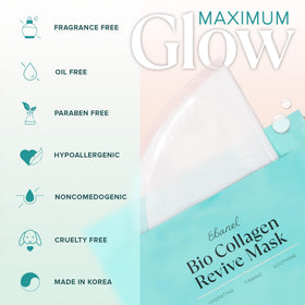 Ebanel gentle mask removal graphic showing careful handling to preserve hydrogel benefit