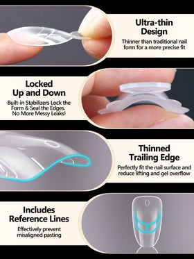 EBANKU guide lines and size chart detail enabling precise length control