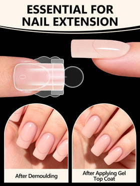 EBANKU top form detail with gel application for consistent apex control
