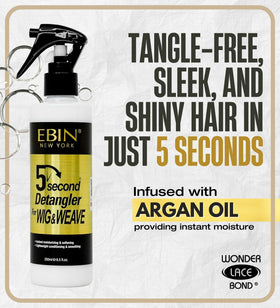 EBIN NEW YORK pump sprayer detail demonstrating easy one-hand application benefit