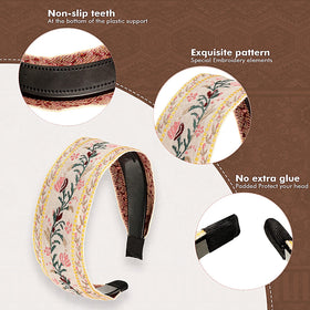 EBOOT styling with outfit lifestyle photo pairing headband with boho dress