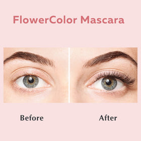 Ecco Bella brush close-up coating lashes for natural length and clump-free separation
