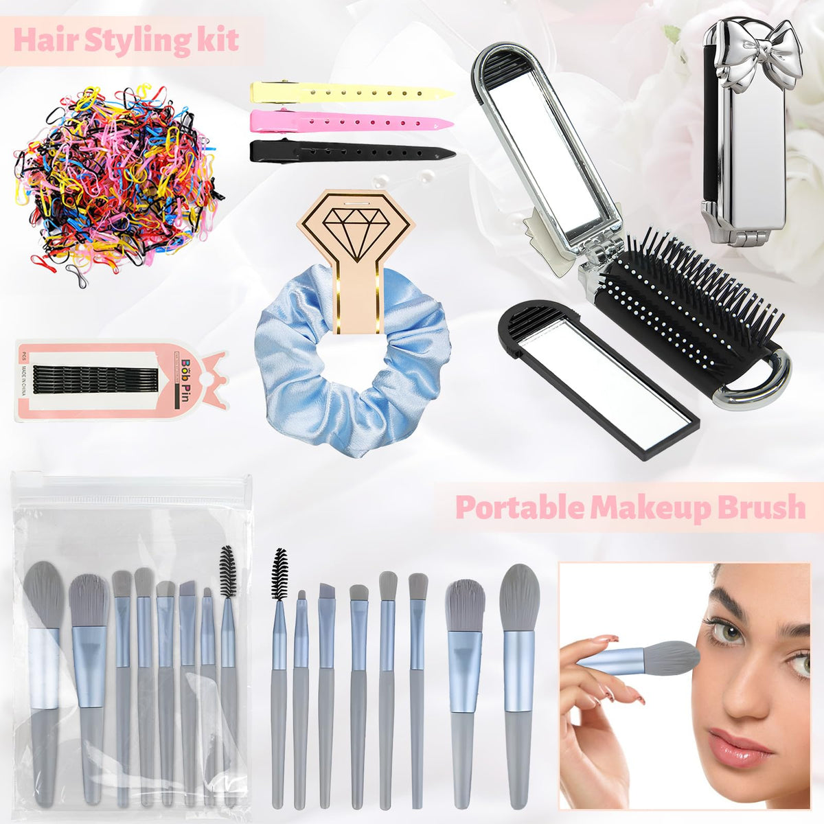 Eclatbox oil blotting papers and scented wipes for fresh, photo-ready skin