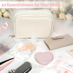 Eclatbox flatlay of all 42 kit items showing ready-for-anything convenience