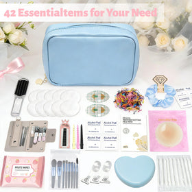 Eclatbox open bag with all 42 pieces displayed for easy selection and readiness