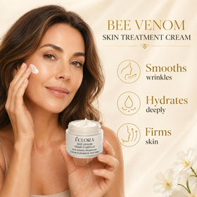 Éclora close-up texture view highlighting lightweight absorbent cream
