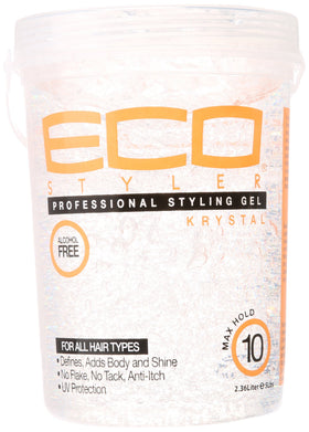 ECOCO Eco Style Gel clear front container showing label and size, durable salon-ready