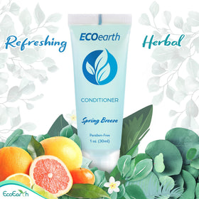 EcoEarth 100-pack stacked to show bulk supply convenience for hotels