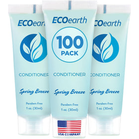 EcoEarth front packaging showing Spring Breeze label and hotel-ready benefit