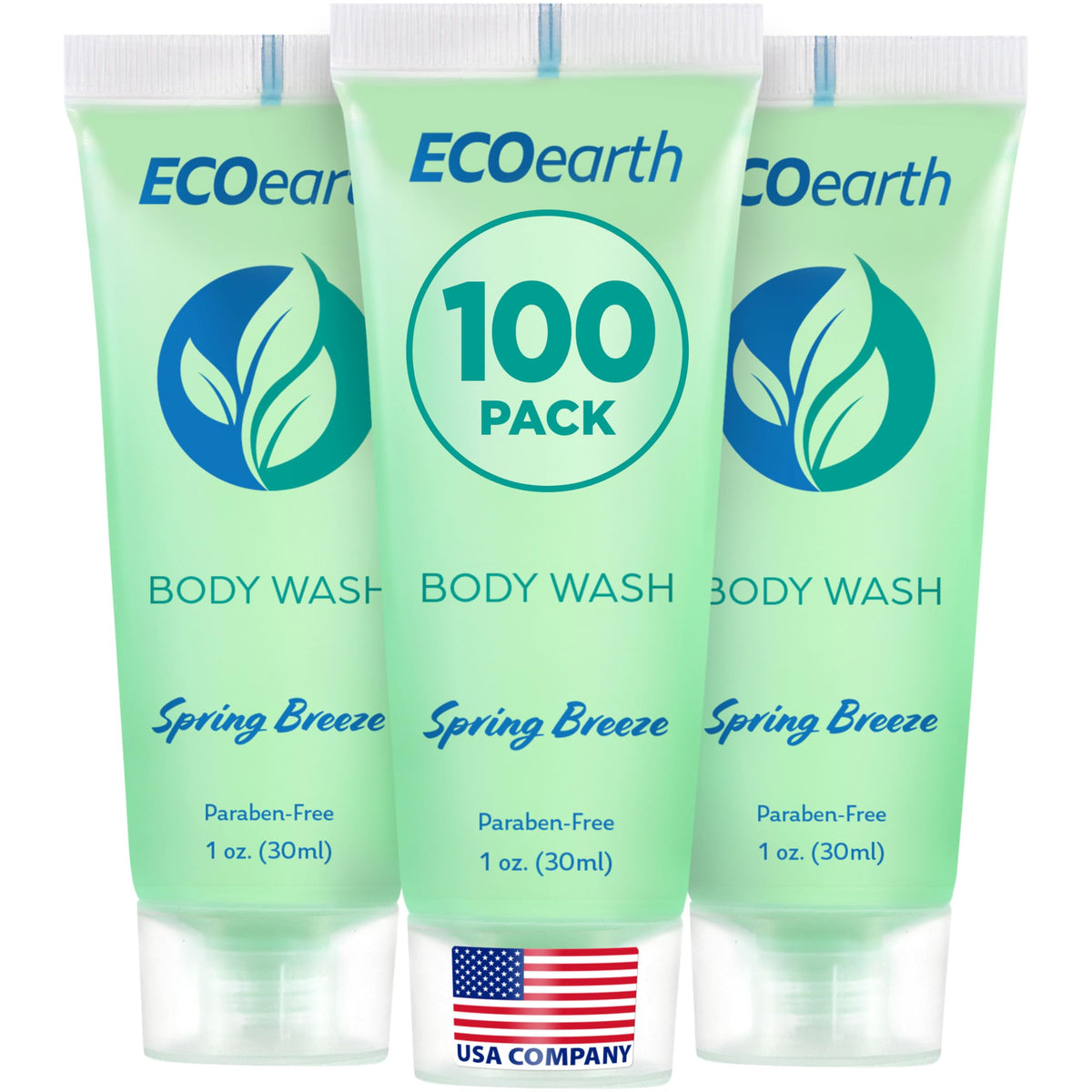 EcoEarth front packaging showing Spring Breeze bottles and clean presentation
