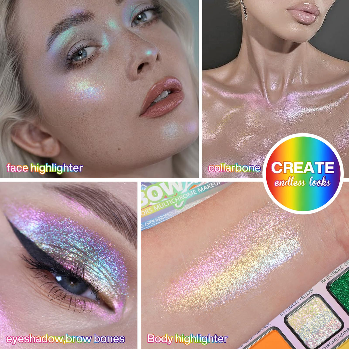 ecofavor DE'LANCI swatches of matte shades showing smooth blend and true color