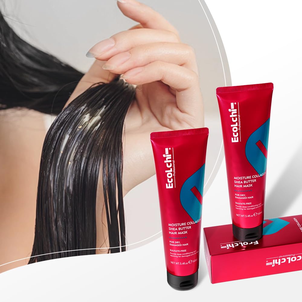 ECOLCHIPRO on curly hair ends showing reduced frizz and softer tips