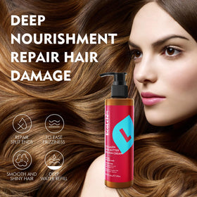 ECOLCHIPRO before and after hair comparison showing improved shine and reduced frizz