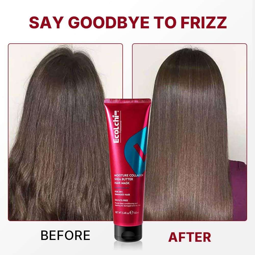 ECOLCHIPRO after rinse displaying shiny manageable hair in lifestyle scene