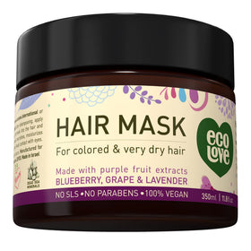 ecoLove front packaging showing product jar and label benefit