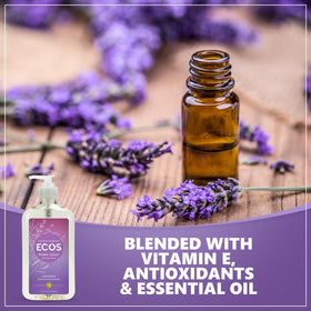 ECOS in a bathroom lifestyle setting signaling eco-friendly and calm scent