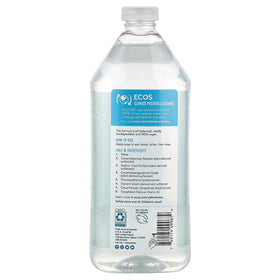 ECOS refill pouring into dispenser demonstrating easy refill and waste reduction