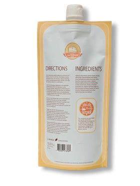 Ecoslay product in use detangling curly hair showing slip and gentler combing