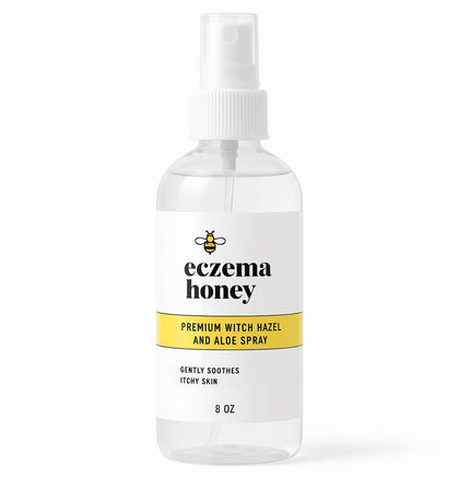 ECZEMA HONEY front packaging shows gentle formula and benefits