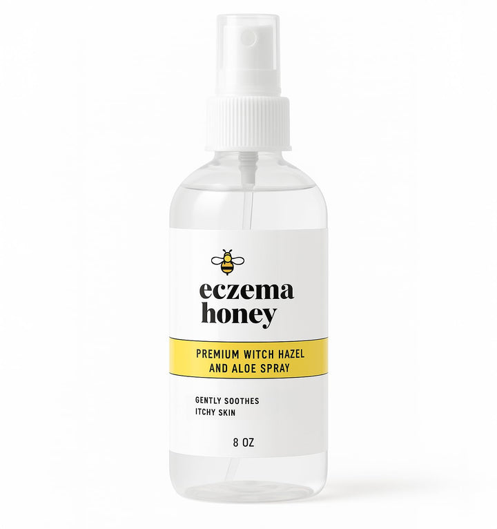 ECZEMA HONEY front packaging shows gentle formula and benefits