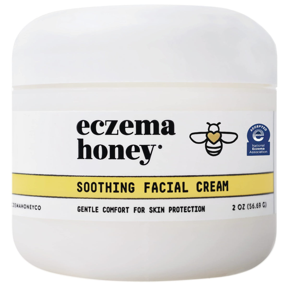 ECZEMA HONEY front packaging displaying jar and label for easy identification and trust