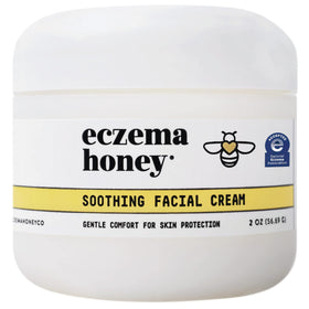 ECZEMA HONEY front packaging displaying jar and label for easy identification and trust